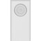 Ekena Millwork Standard Foster Bullseye Plinth Block With Rounded Edge, 3"W x 6"H x 3/4"P PBP030X060X075FOS04 - alternate 4